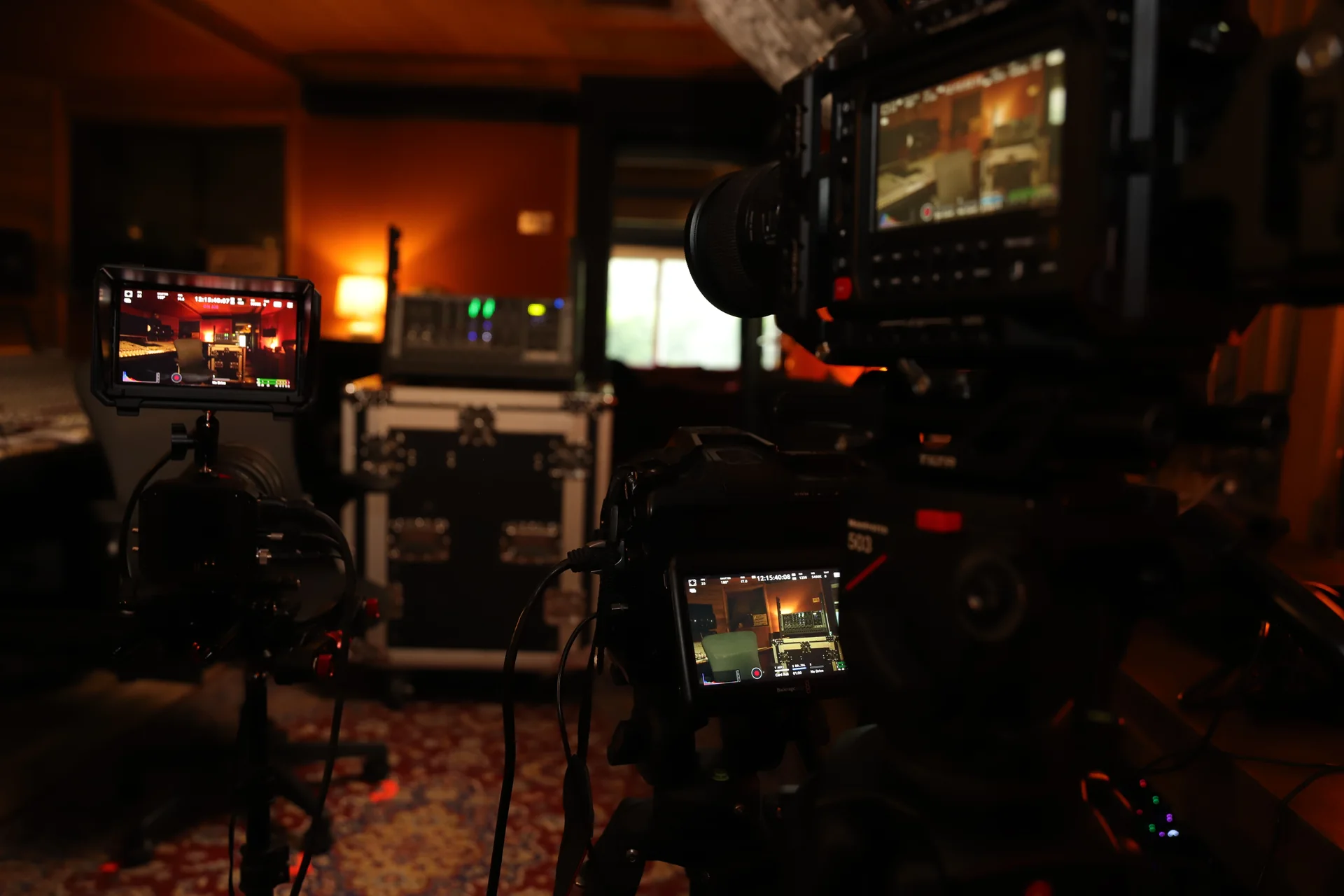 Live streaming studio production